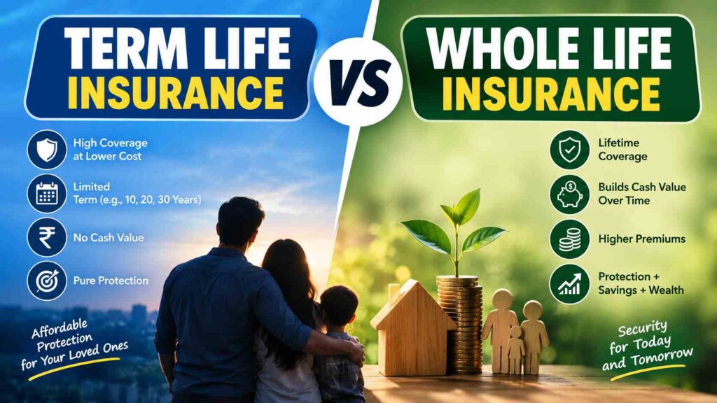 Term Life Insurance vs Whole Life Insurance