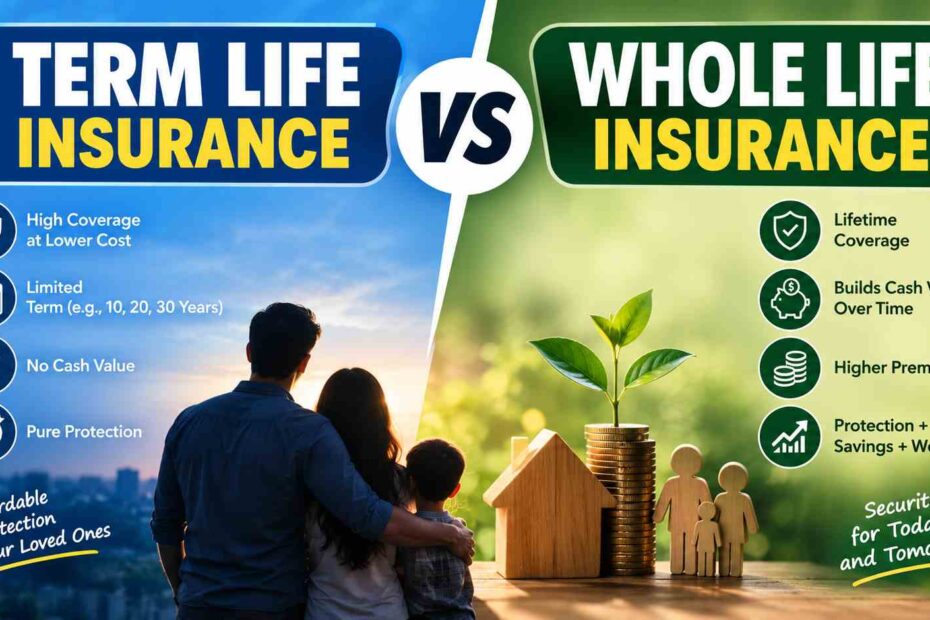 Term Life Insurance vs Whole Life Insurance