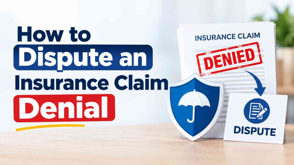 How to Dispute an Insurance Claim Denial