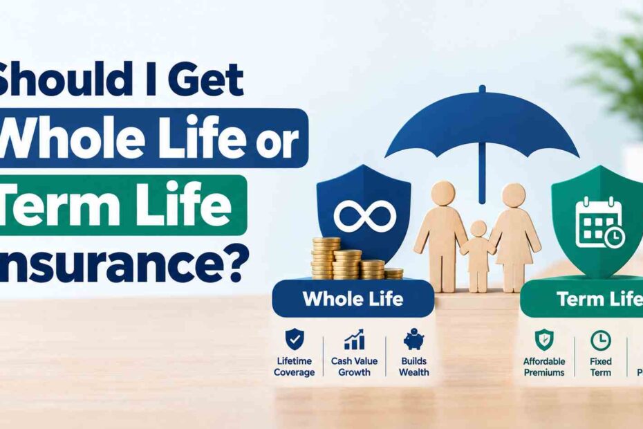 Should I Get Whole Life or Term Life Insurance